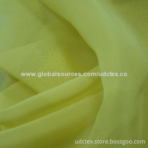 Polyester Chiffon Fabric with 150cm Width